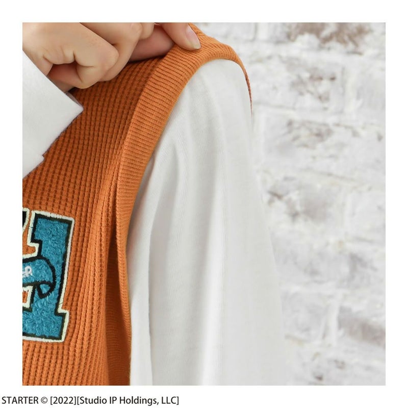 [期間限定価格]STARTER フェイクレイヤード長袖Tシャツ キッズ メール便 対応商品商品画像-10