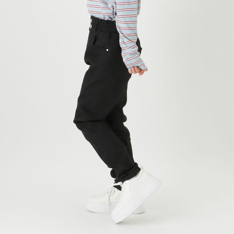 [期間限定価格]NAVY パウダー起毛カラースキニーパンツ キッズ商品画像-3