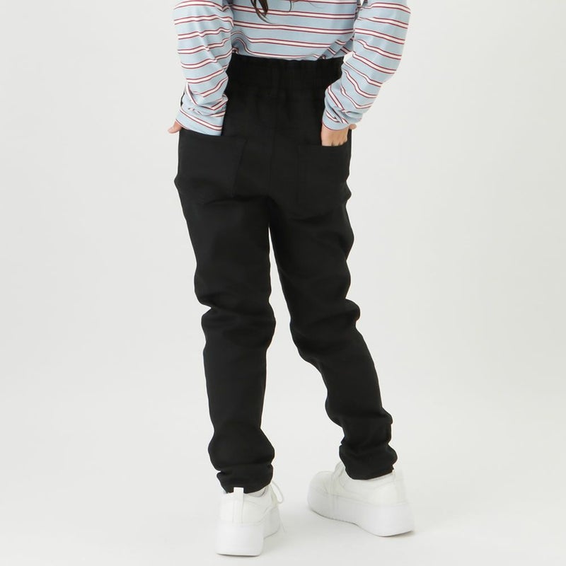 [期間限定価格]NAVY パウダー起毛カラースキニーパンツ キッズ商品画像-4