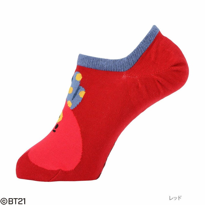 [期間限定価格]BT21 まるごとショート丈ソックス レディース商品画像-4