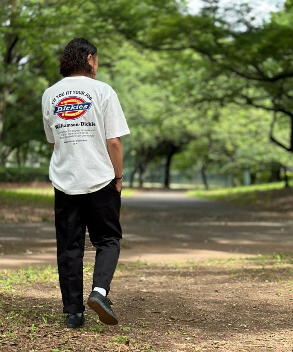 Dickies ツイルレギュラーチノパンツ メンズ