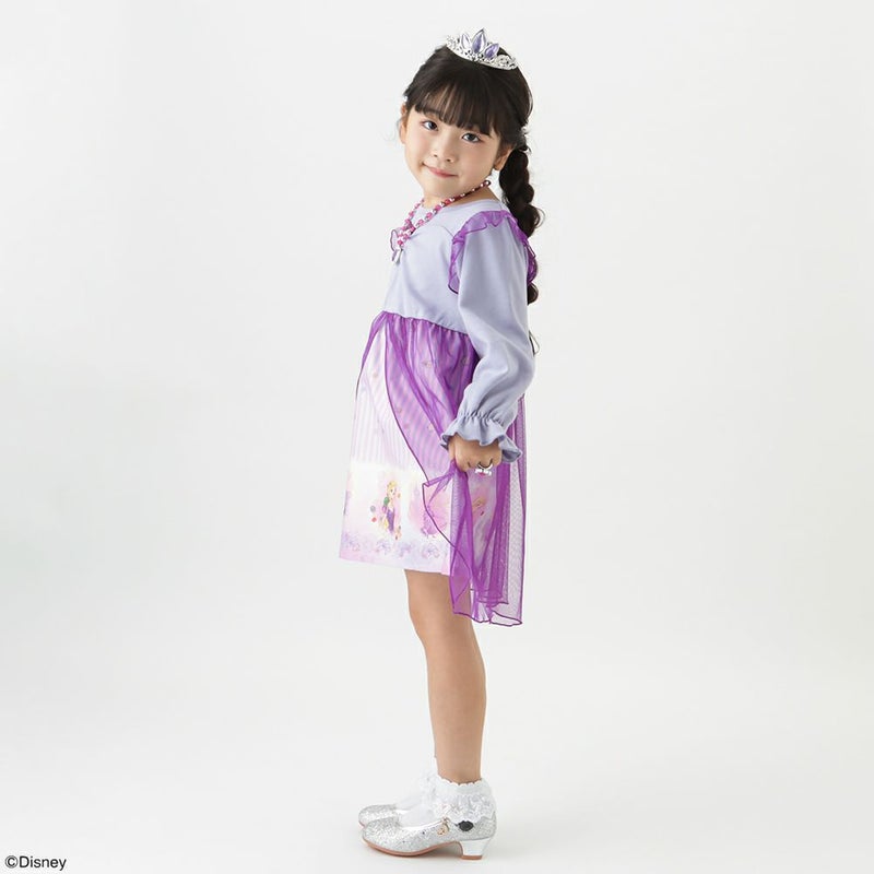 [期間限定価格]【オンラインストア限定】Disney ディズニー プリンセス ラプンツェル / アクセサリー付きドレス キッズ商品画像-3