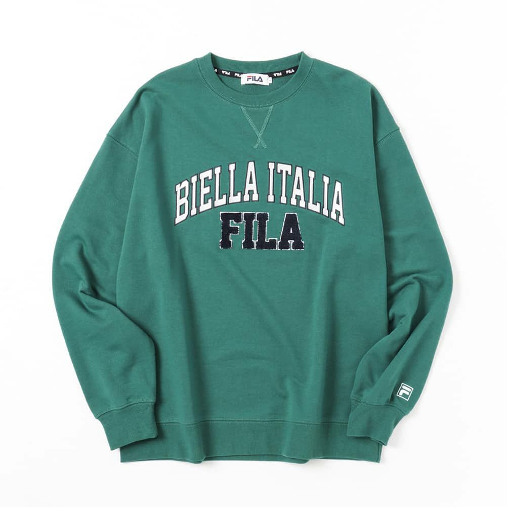 FILA カレッジロゴトレーナー メンズ