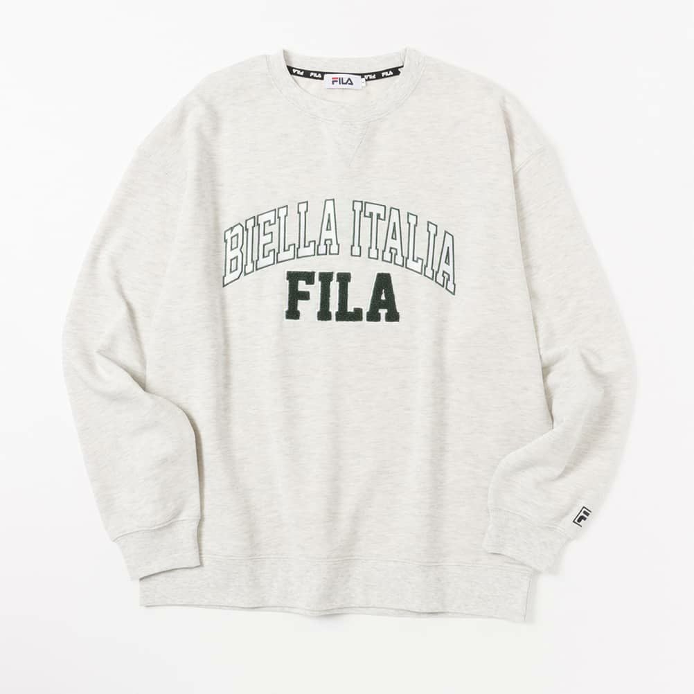 FILA カレッジロゴトレーナー メンズ