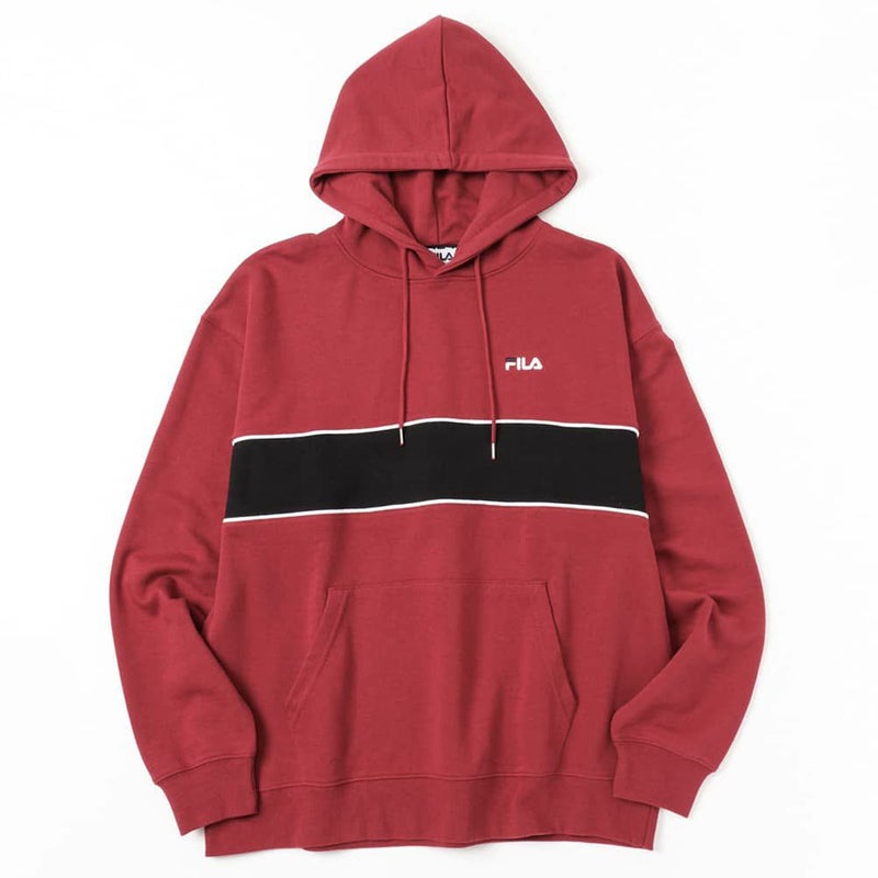 [期間限定価格]【オンラインストア限定】FILA バイカラープルオーバーパーカー メンズ商品画像-3