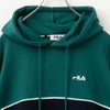 【オンラインストア限定】FILA バイカラープルオーバーパーカー メンズ商品サムネイル-5