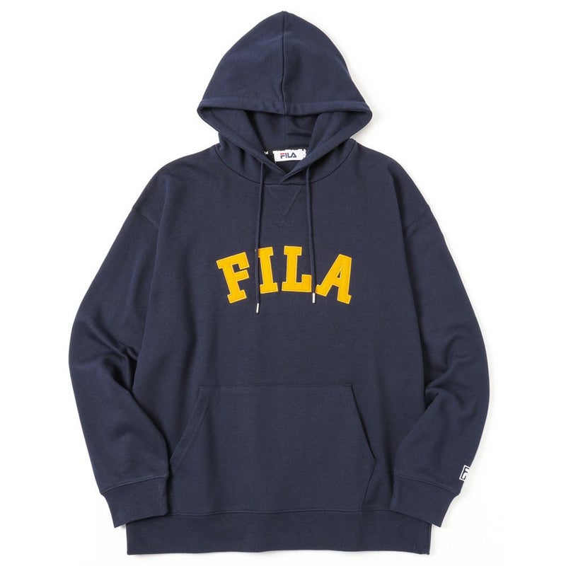 [期間限定価格]【オンラインストア限定】FILA カレッジロゴプルオーバーパーカー メンズ商品画像-1