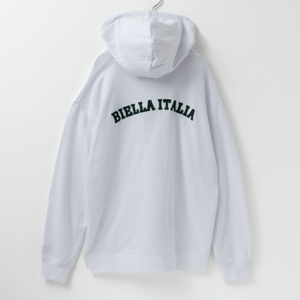 FILA カレッジロゴプルオーバーパーカー メンズ