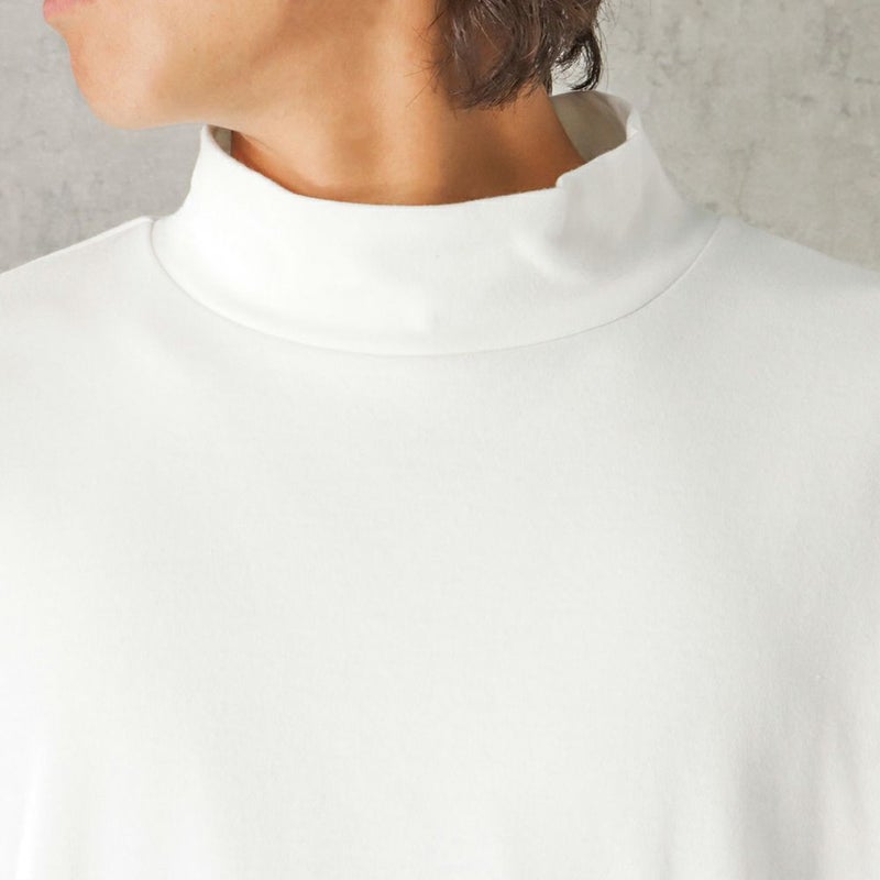 URBAN COLLECTION スムスストレッチモックネックロングスリーブTシャツ メンズ商品画像-11