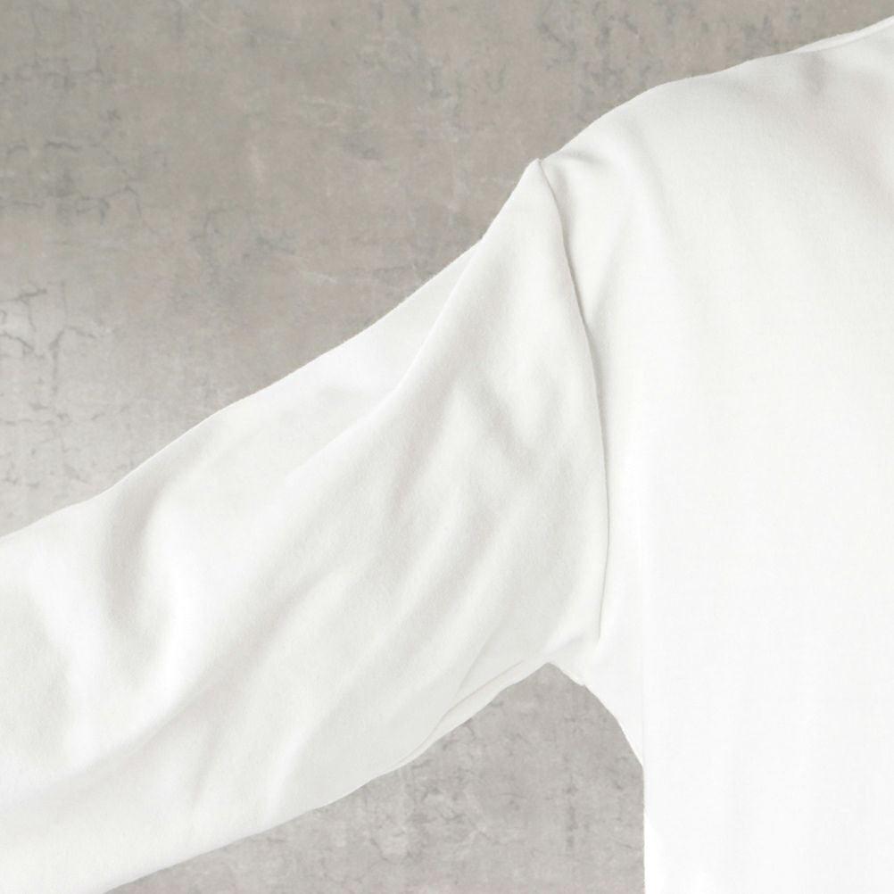 URBAN COLLECTION スムスストレッチモックネックロングスリーブTシャツ メンズ