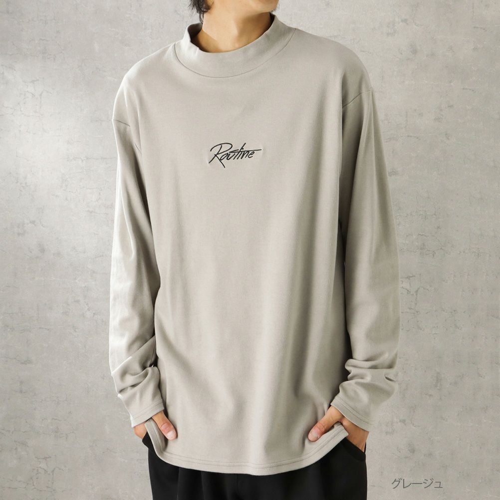 CLUBHAUS×FIVETREES　コラボ　モックネック　ロンT 5 完売品 URBAN COLLECTION モックネックロングスリーブTシャツ メンズ