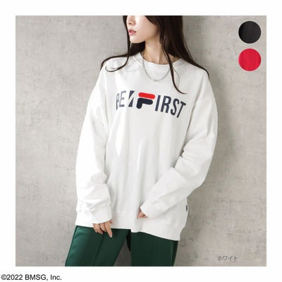 【クリアファイル1枚とフォンタブ1個をプレゼント】FILA×BE:FIRST クルートレーナー レディース