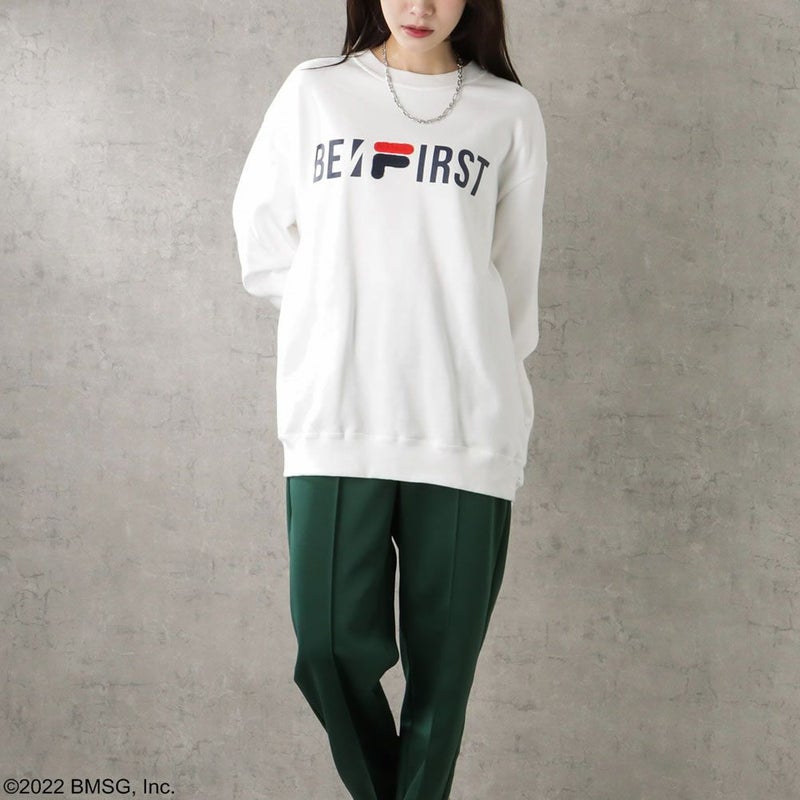 FILA×BE:FIRST クルートレーナー レディース【クリアファイル1枚とフォンタブ1個をプレゼント】商品画像-4