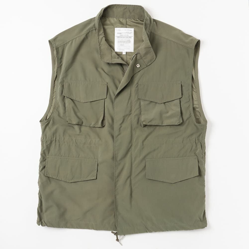 Plage M-65 ミリタリーベスト カーキ plage（プラージュ）の「M-65 ミリタリーベスト（ベスト）」 - WEAR