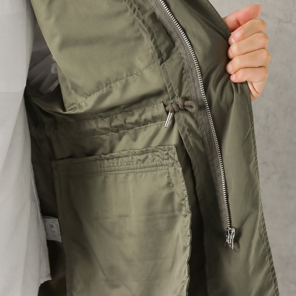 Plage M-65 ミリタリーベスト カーキ plage（プラージュ）の「M-65 ミリタリーベスト（ベスト）」 - WEAR