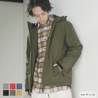 NAVY オールウェザー中綿パーカー メンズ