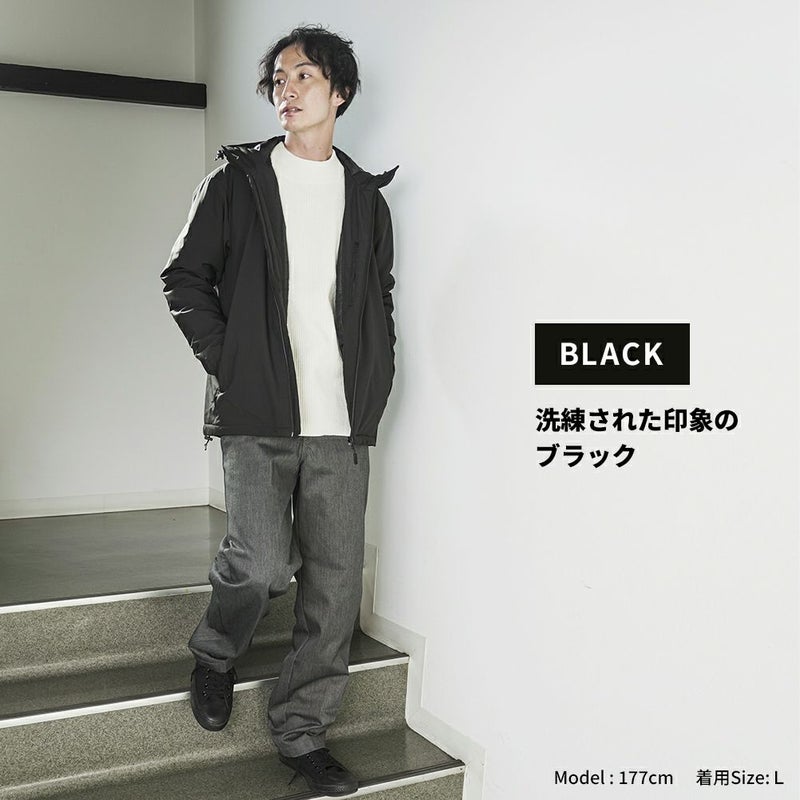 NAVY オールウェザー中綿パーカー メンズ商品画像-7