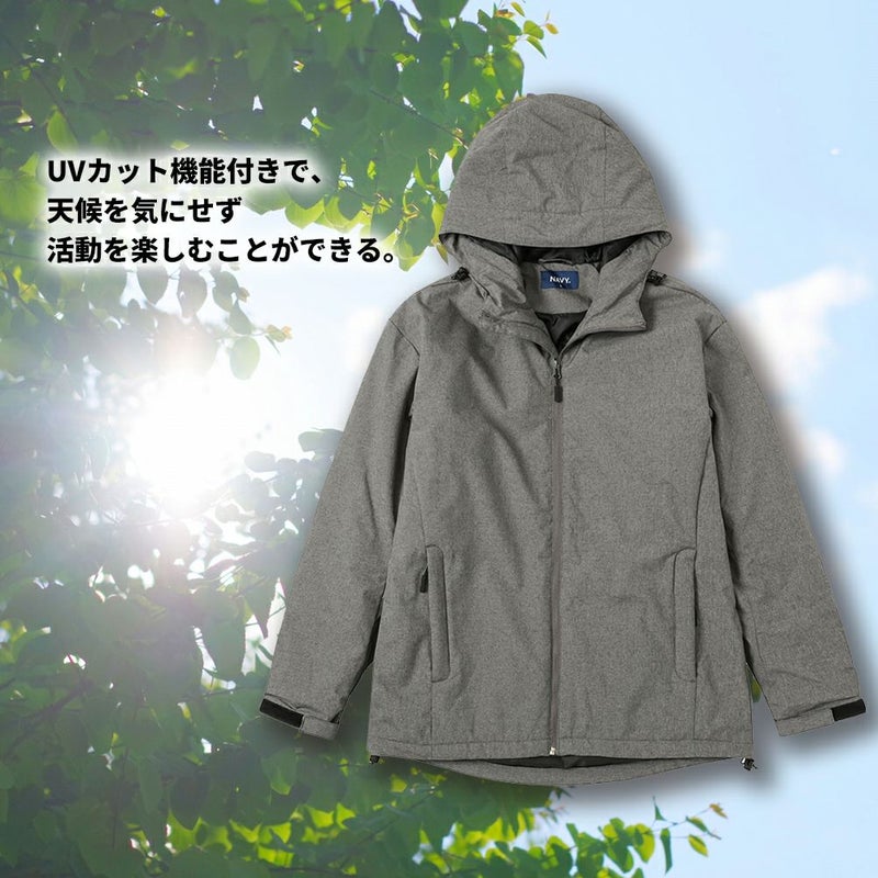 NAVY オールウェザー中綿パーカー メンズ商品画像-17