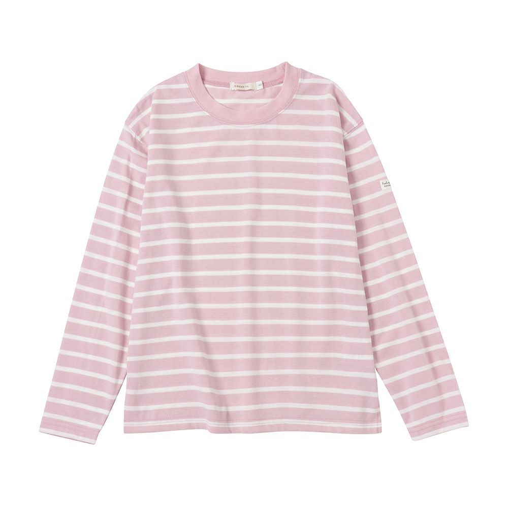 ORGABITS ボーダーロングスリーブTシャツ キッズ ネコポス 対応商品