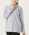 ORGABITS ボーダーロングスリーブTシャツ キッズ メール便 対応商品商品サムネイル-10