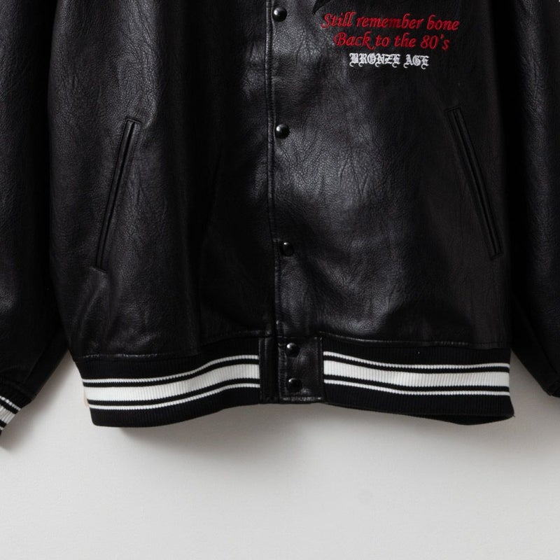 [期間限定価格]【オンラインストア限定】BRONZE AGE Bロゴサガラスタジアムジャケット メンズ商品画像-4