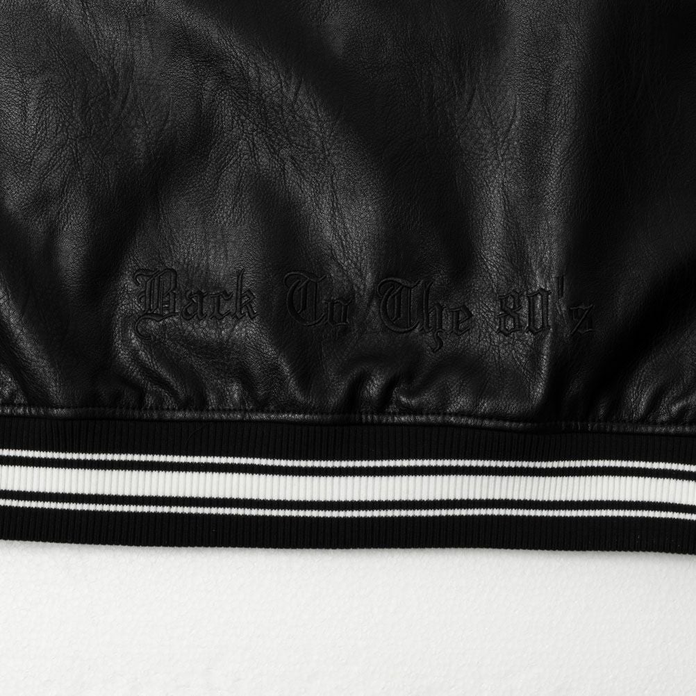 BRONZE AGE Bロゴサガラスタジアムジャケット メンズ