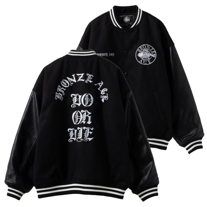 [期間限定価格]【オンラインストア限定】 BRONZE AGE メルトンスタジアムジャケット メンズ商品画像-1