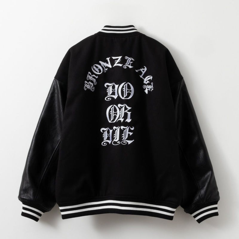 [期間限定価格]【オンラインストア限定】 BRONZE AGE メルトンスタジアムジャケット メンズ商品画像-4