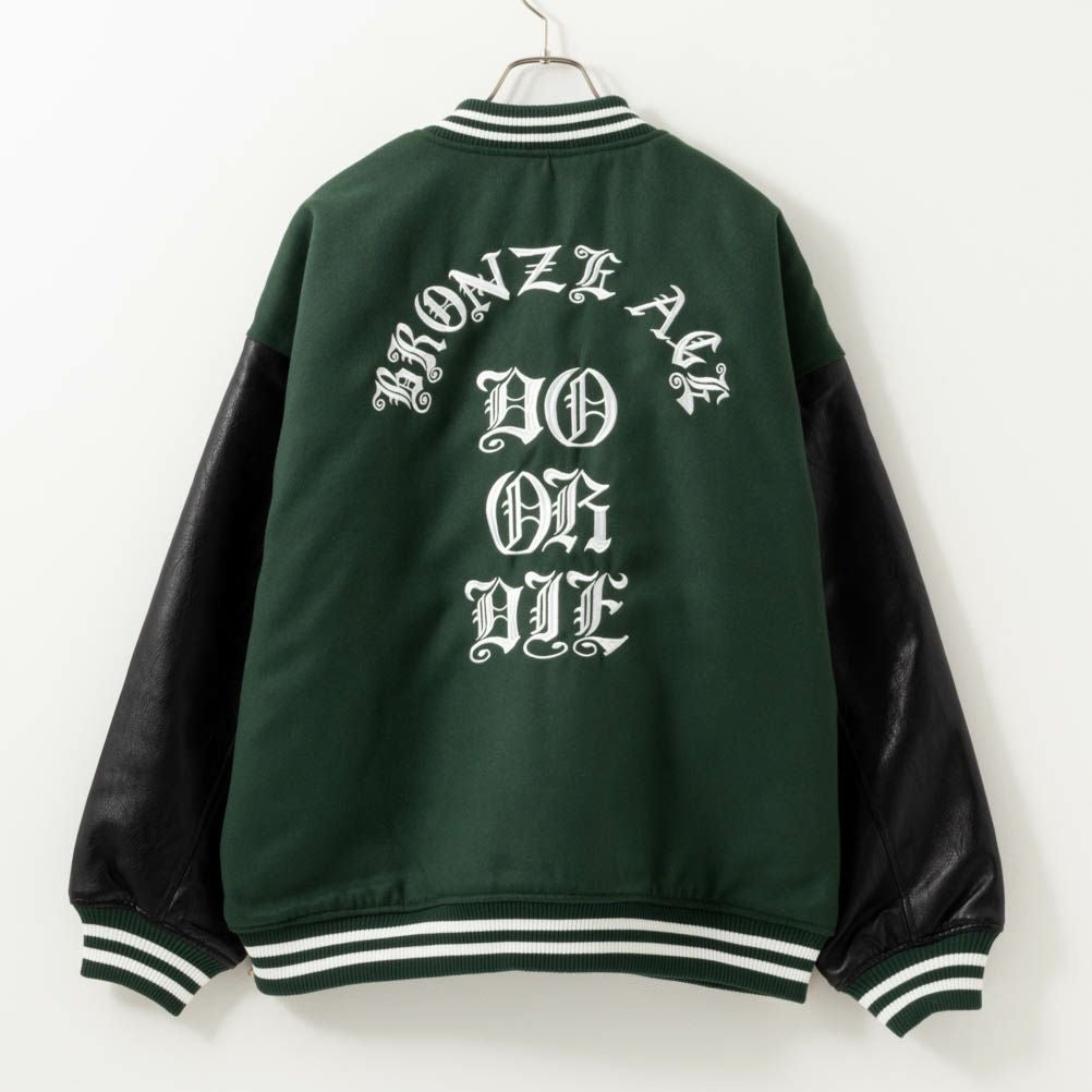 BRONZE AGE メルトンスタジアムジャケット メンズ