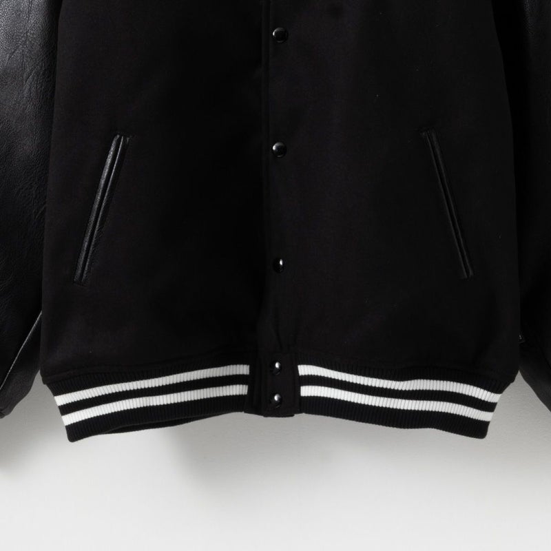 [期間限定価格]【オンラインストア限定】 BRONZE AGE メルトンスタジアムジャケット メンズ商品画像-9