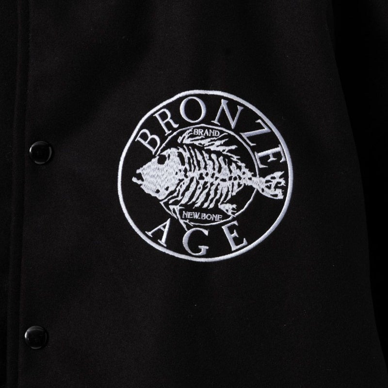 [期間限定価格]【オンラインストア限定】 BRONZE AGE メルトンスタジアムジャケット メンズ商品画像-10