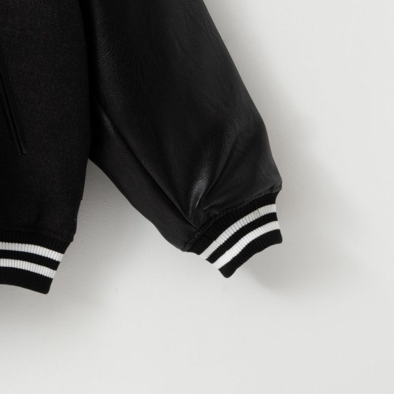 [期間限定価格]【オンラインストア限定】 BRONZE AGE メルトンスタジアムジャケット メンズ商品画像-5