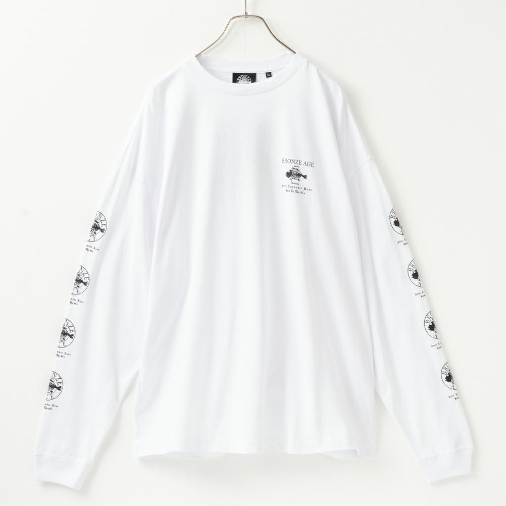 BRONZE AGE ボックスロゴロングスリーブTシャツ メンズ