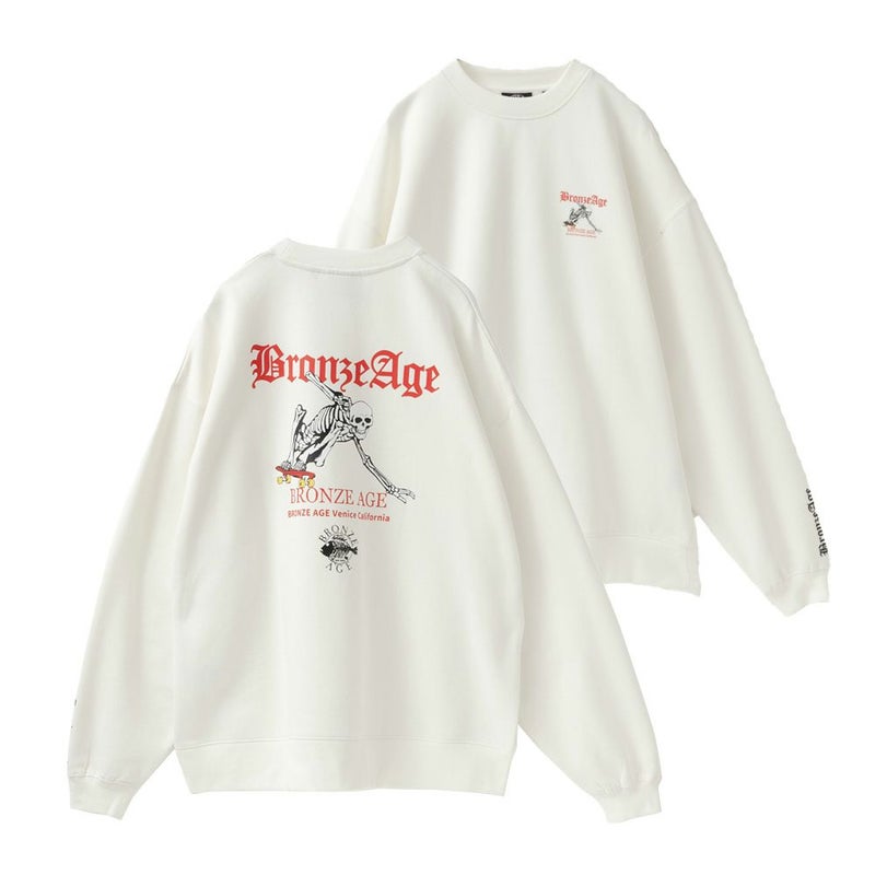 [期間限定価格]【オンラインストア限定】BRONZE AGE スカルビッグトレーナー メンズ商品画像-2