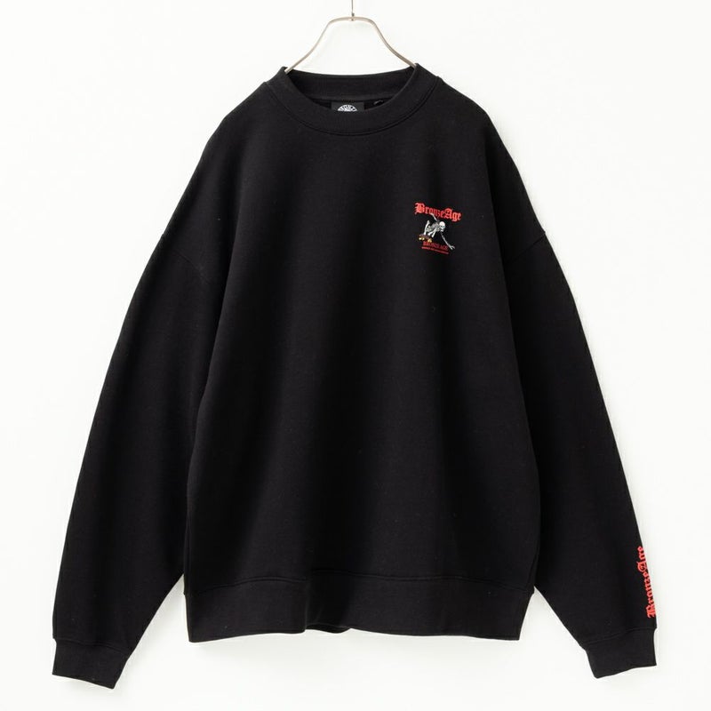 【オンラインストア限定】BRONZE AGE スカルビッグトレーナー メンズ商品画像-4