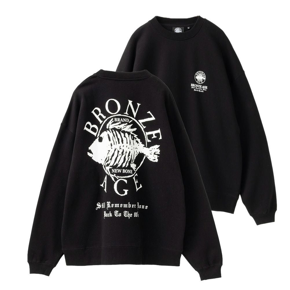 BRONZE AGE サークルロゴビッグトレーナー メンズ