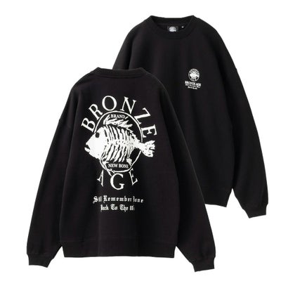 BRONZE AGE サークルロゴビッグトレーナー メンズ