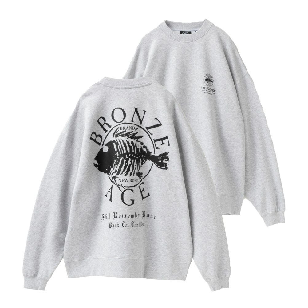 BRONZE AGE サークルロゴビッグトレーナー メンズ