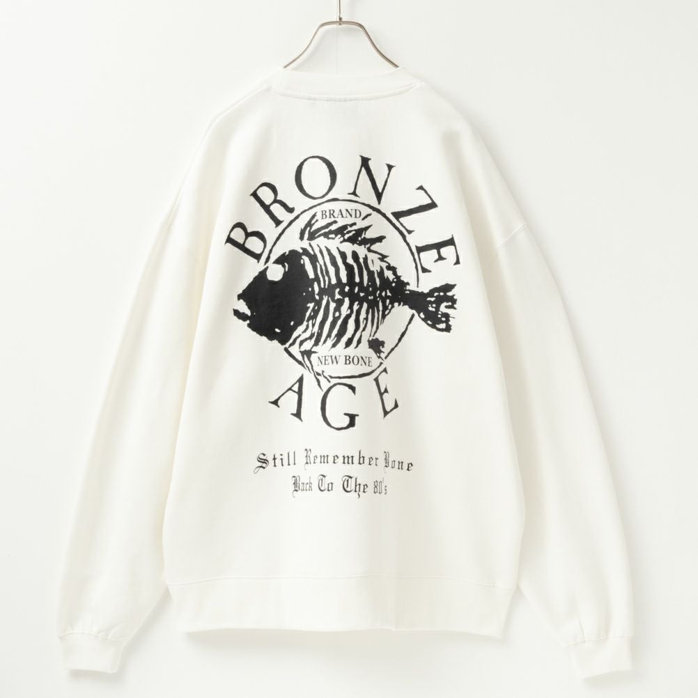 BRONZE AGE サークルロゴビッグトレーナー メンズ