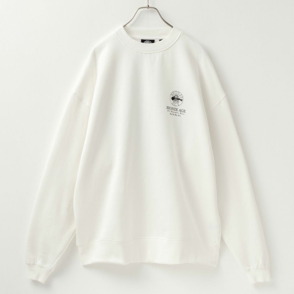 BRONZE AGE サークルロゴビッグトレーナー メンズ