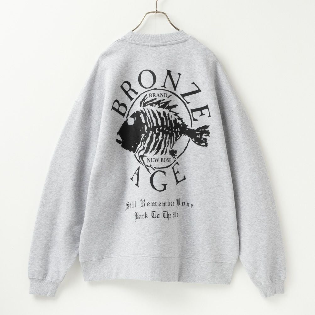 BRONZE AGE サークルロゴビッグトレーナー メンズ