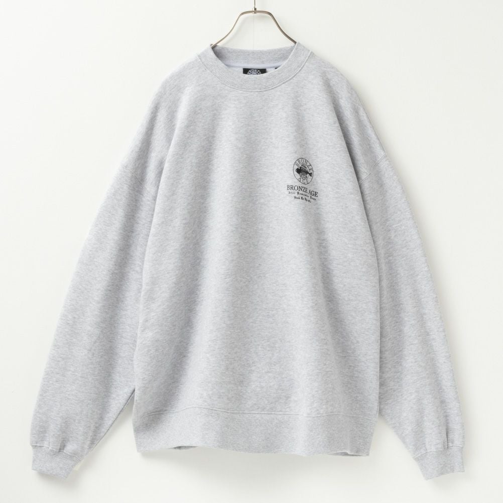 BRONZE AGE サークルロゴビッグトレーナー メンズ