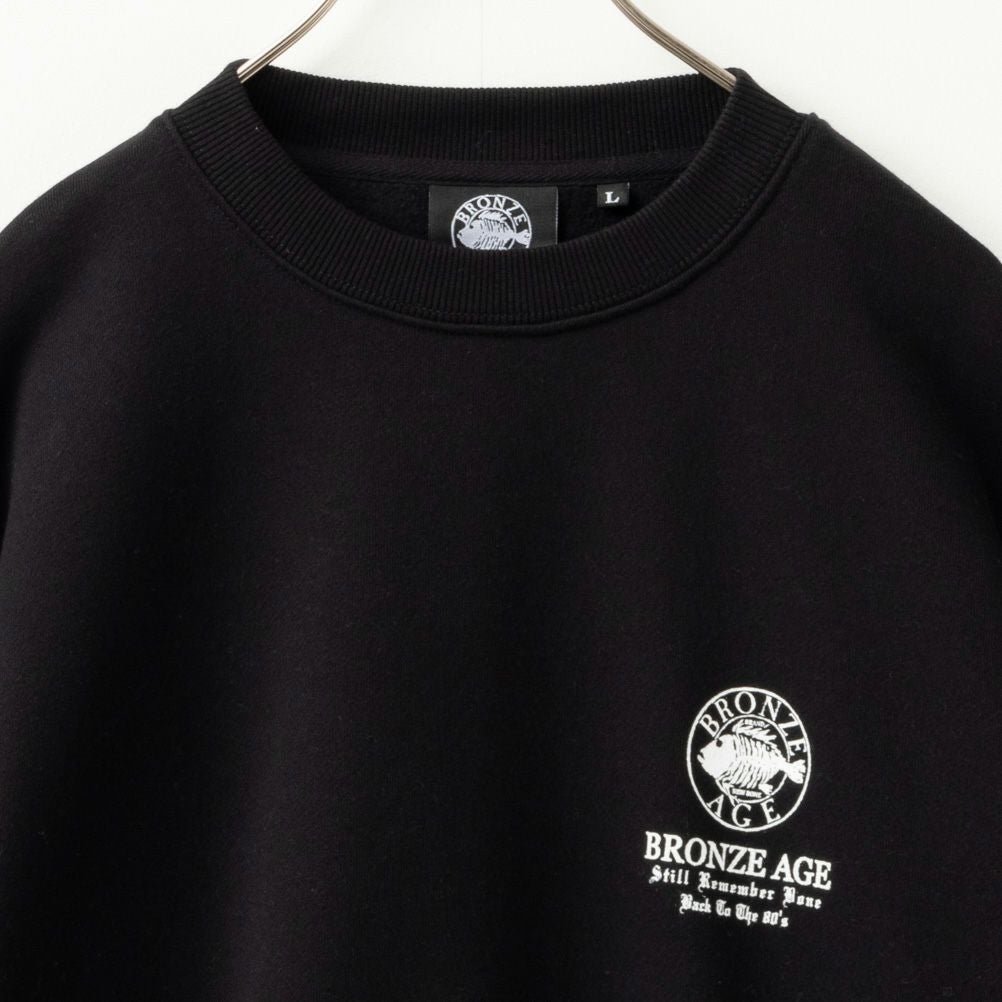 BRONZE AGE サークルロゴビッグトレーナー メンズ