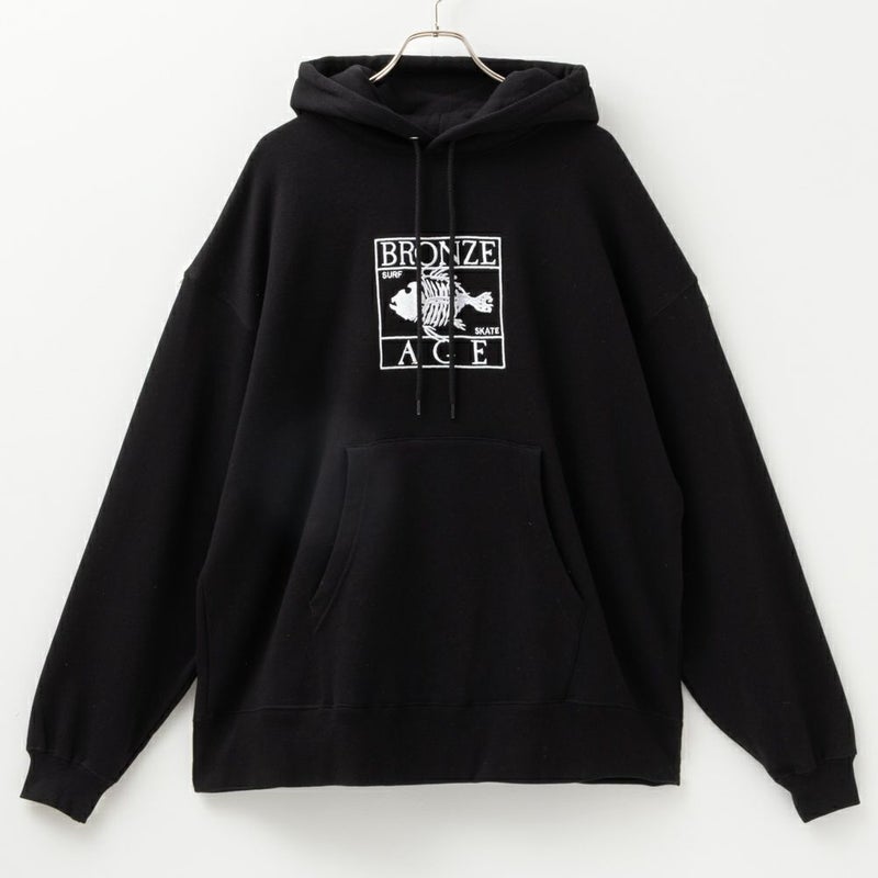 [期間限定価格]【オンラインストア限定】BRONZE AGE ボックスロゴビッグパーカー メンズ商品画像-3