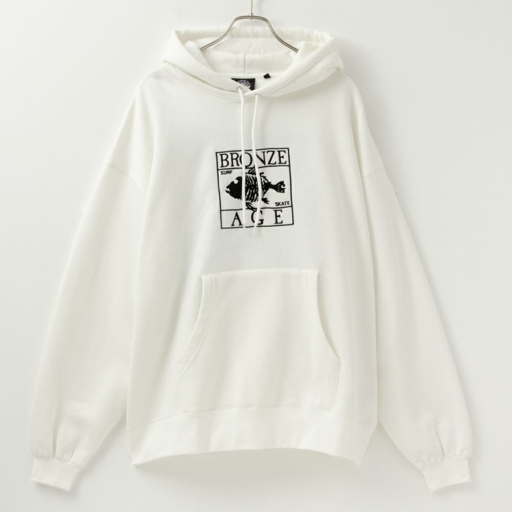 BRONZE AGE ボックスロゴビッグパーカー メンズ