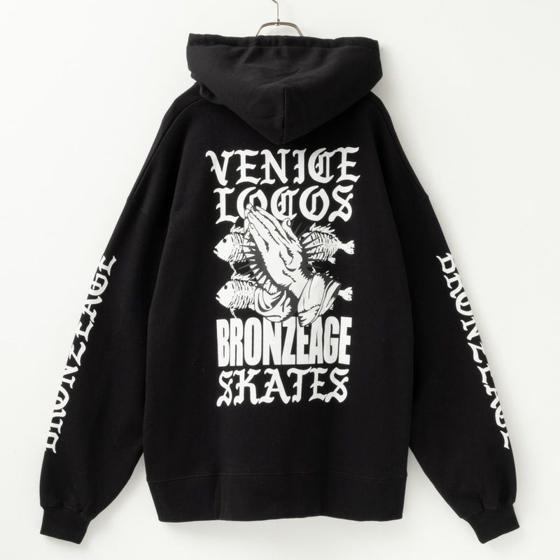 【オンラインストア限定】BRONZE AGE ハンドロゴビッグパーカー メンズ商品画像-4