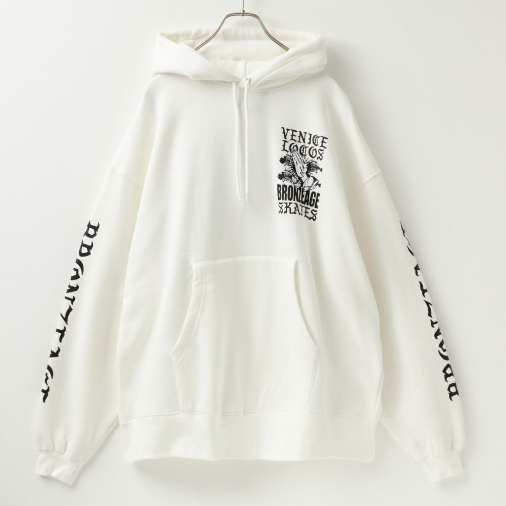 BRONZE AGE ハンドロゴビッグパーカー メンズ