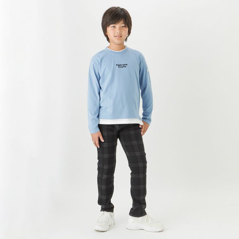 ORGABITS フェイクレイヤードロングスリーブTシャツ キッズ メール便 対応商品商品画像-8