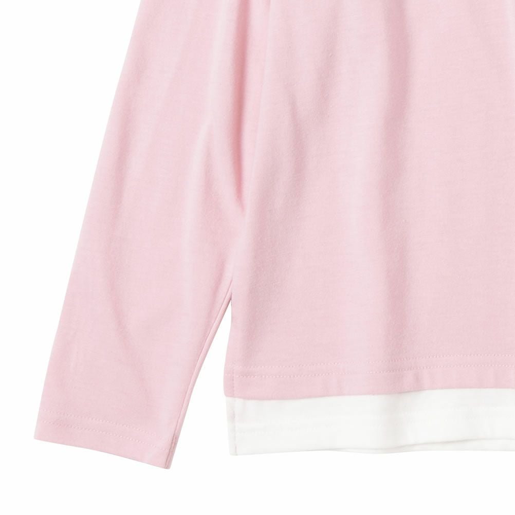 ORGABITS フェイクレイヤードロングスリーブTシャツ キッズ ネコポス 対応商品