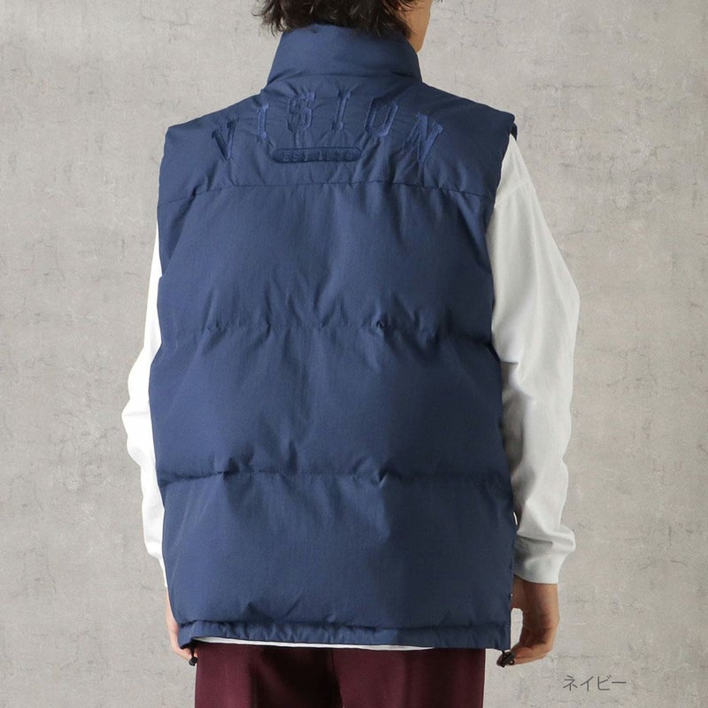 【オンラインストア限定】VISION STREET WEAR  中綿ナイロンベスト メンズ商品画像-5